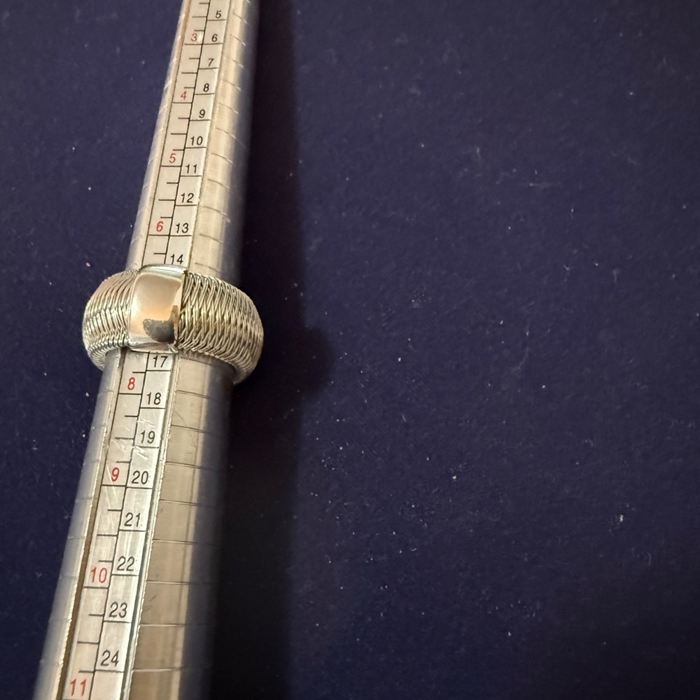 Designer Roberto Coin Sterling Silver Statement R… - image 3